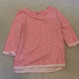 Gap Sweater 3/4 Sleeve Pink Size S EUC